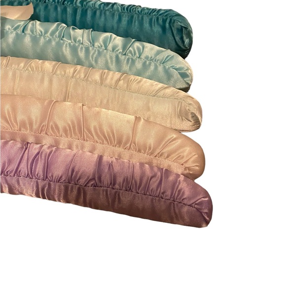 Sweet dreams set of 5 vintage satin padded hangers - Picture 5 of 6